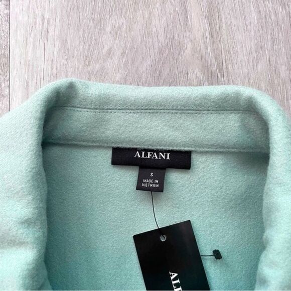 Blue Fleece Bomber Jacket S - Picture 2 of 5